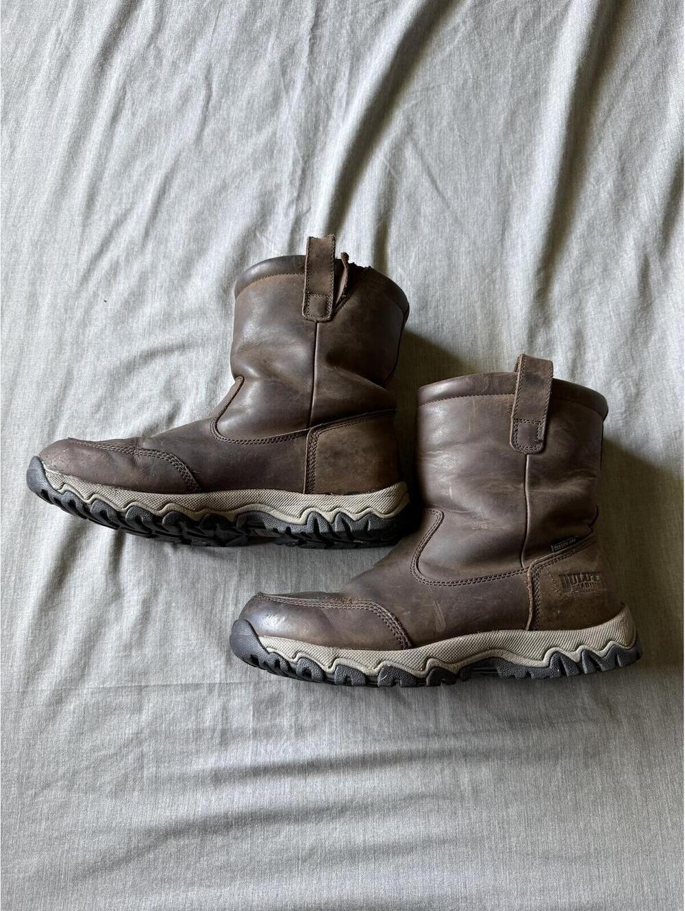 Duluth Trading Company Men's Size 9 Wild Boar Insulated Pull-On Boots Brown